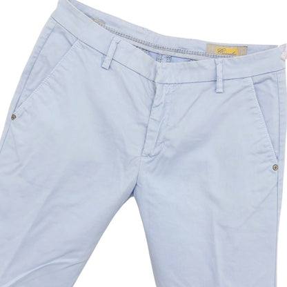 【中古】アントレアミ ENTRE AMIS ストレッチ コットン ショートパンツ ライトブルー【サイズ31】【 状態ランクB 】【 メンズ 】