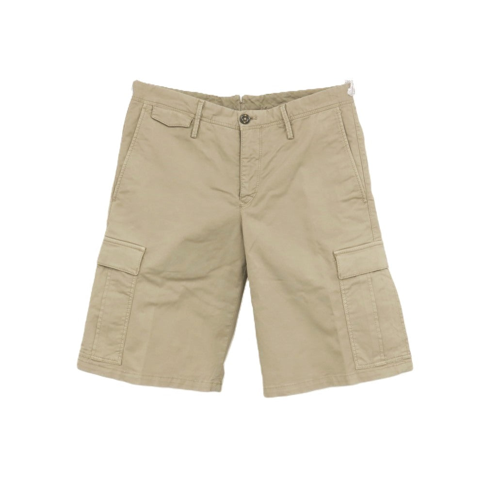【中古】ピーティートリノ PT TORINO BERMUDA ストレッチ コットン カーゴ ショートパンツ ベージュ【サイズ29】【 状態ランクB 】【 メンズ 】