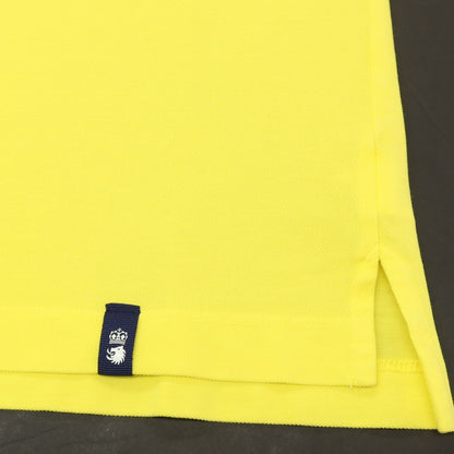 【中古】ドルモア DRUMOHR コットン 鹿の子 半袖ポロシャツ イエロー【サイズM】【 状態ランクC 】【 メンズ 】