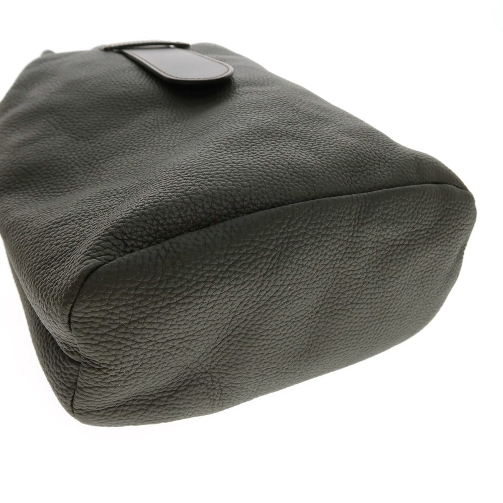 【新品】フェリージ Felisi 25/39/ LD+A 牛革 ショルダーバッグ ダークオリーブ【 状態ランクN 】【 メンズ 】