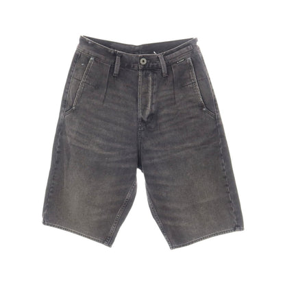 【新品アウトレット】ジースターロウ G-STAR RAW WORKER CHINO RELAXED SHORT コットン デニム ショートパンツ ブラック（グレー）【サイズ28】【 状態ランクN- 】【 メンズ 】