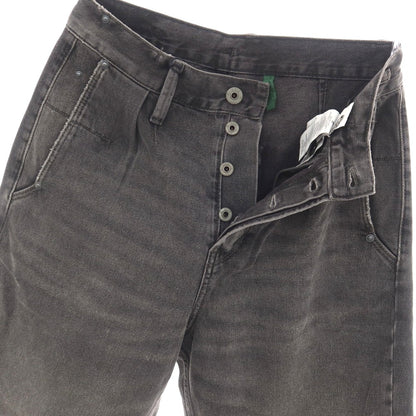 【新品アウトレット】ジースターロウ G-STAR RAW WORKER CHINO RELAXED SHORT コットン デニム ショートパンツ ブラック（グレー）【サイズ28】【 状態ランクN- 】【 メンズ 】