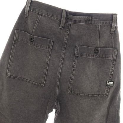 【新品アウトレット】ジースターロウ G-STAR RAW WORKER CHINO RELAXED SHORT コットン デニム ショートパンツ ブラック（グレー）【サイズ28】【 状態ランクN- 】【 メンズ 】
