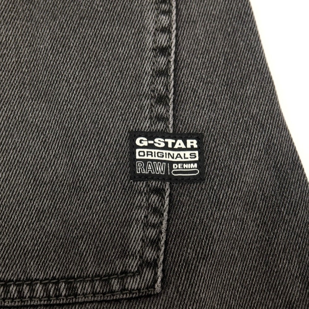 【新品アウトレット】ジースターロウ G-STAR RAW WORKER CHINO RELAXED SHORT コットン デニム ショートパンツ ブラック（グレー）【サイズ28】【 状態ランクN- 】【 メンズ 】