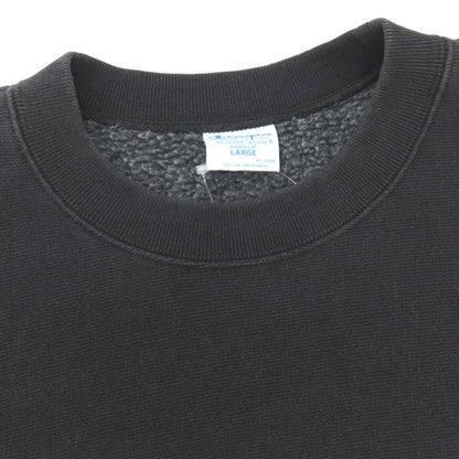 【中古】チャンピオン Champion リバースウィーブ 裏起毛 クルーネック スウェット ダークグレー【サイズL】【 状態ランクB 】【 メンズ 】