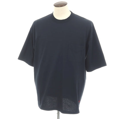 【中古】ブルックスブラザーズ Brooks Brothers コットン クルーネック 半袖ポケットTシャツ ネイビー【サイズXL】【 状態ランクA 】【 メンズ 】