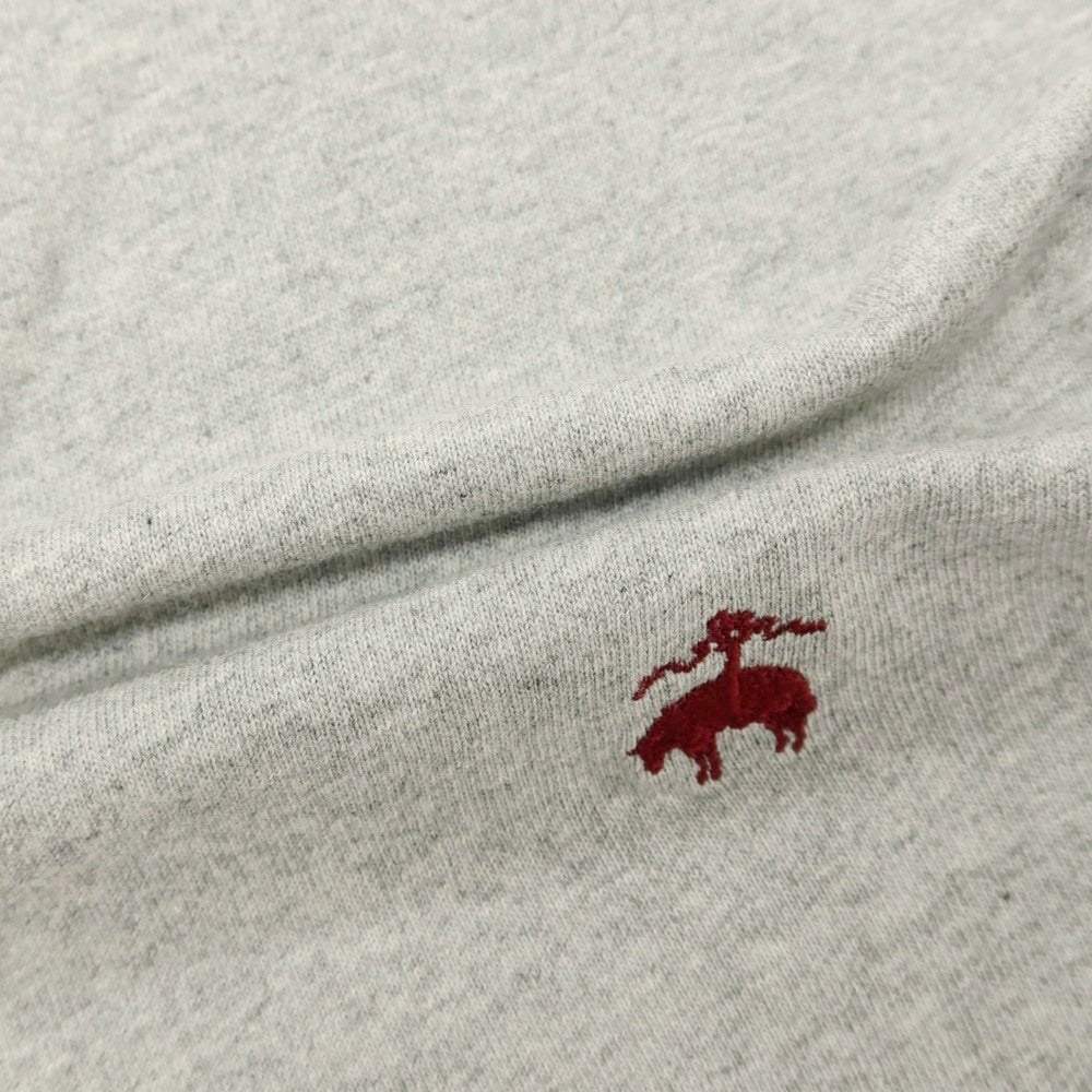 【中古】ブルックスブラザーズ Brooks Brothers コットン クルーネック 半袖ポケットTシャツ ライトグレー【サイズXL】【 状態ランクA 】【 メンズ 】