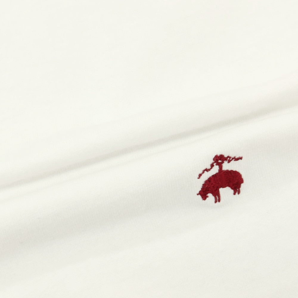 【中古】ブルックスブラザーズ Brooks Brothers コットン クルーネック 半袖ポケットTシャツ ホワイト【サイズXL】【 状態ランクA 】【 メンズ 】