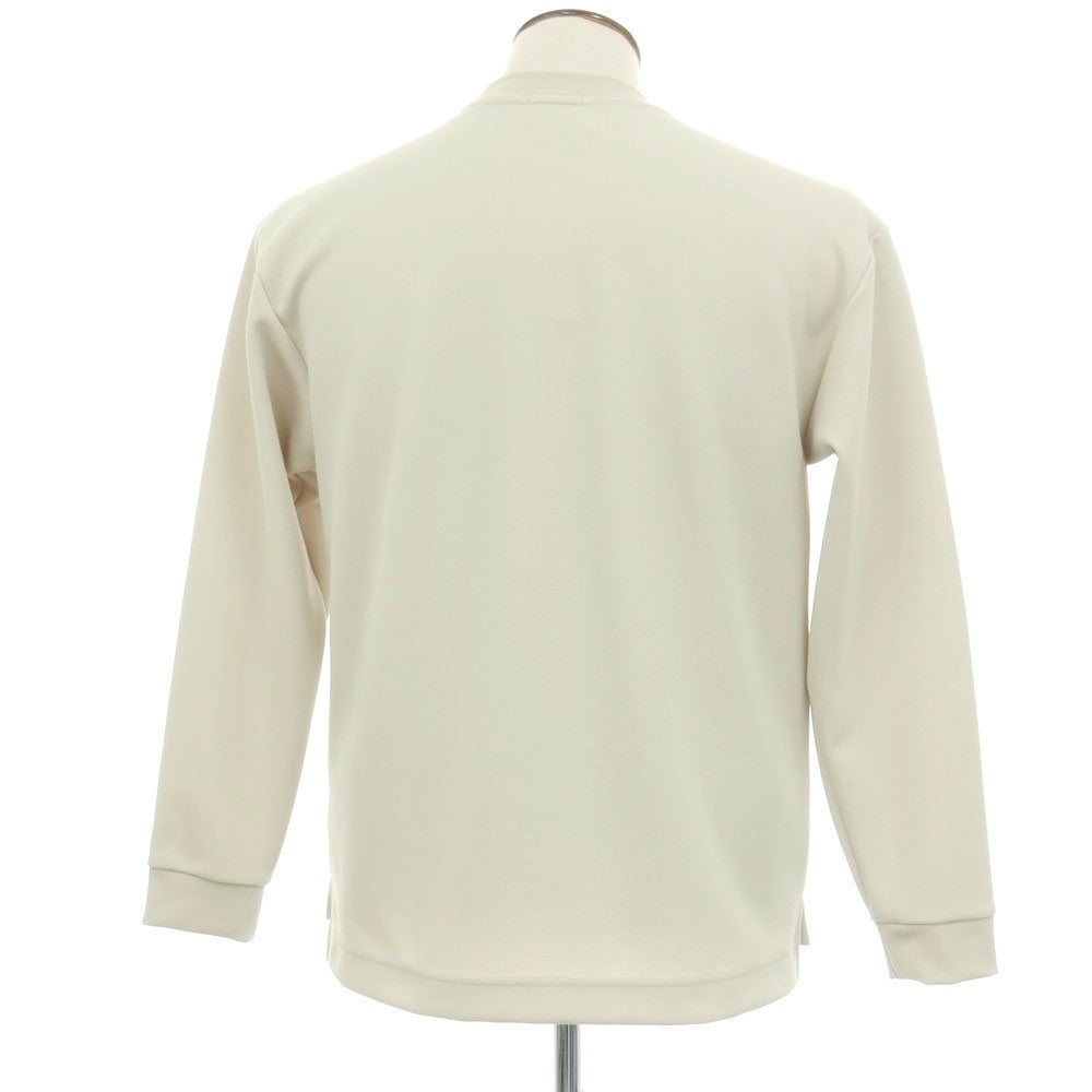 【中古】ラコステ LACOSTE ポリエステル系 クルーネック 長袖Ｔシャツ セージベージュ系【サイズ4】【 状態ランクA 】【 メンズ 】