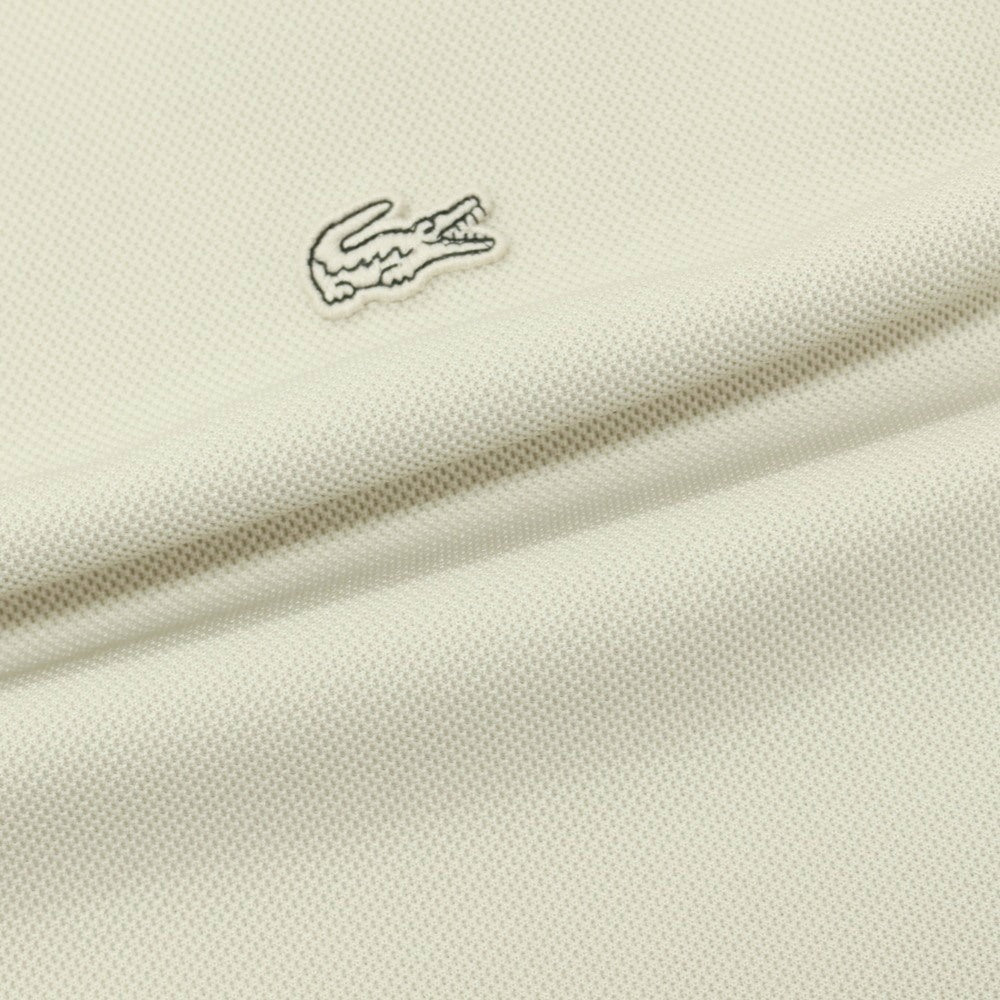 【中古】ラコステ LACOSTE ポリエステル系 クルーネック 長袖Ｔシャツ セージベージュ系【サイズ4】【 状態ランクA 】【 メンズ 】