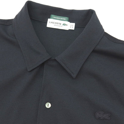 【中古】ラコステ LACOSTE ポリエステル系 オープンカラー 半袖シャツ ネイビー【サイズ41】【 状態ランクA 】【 メンズ 】