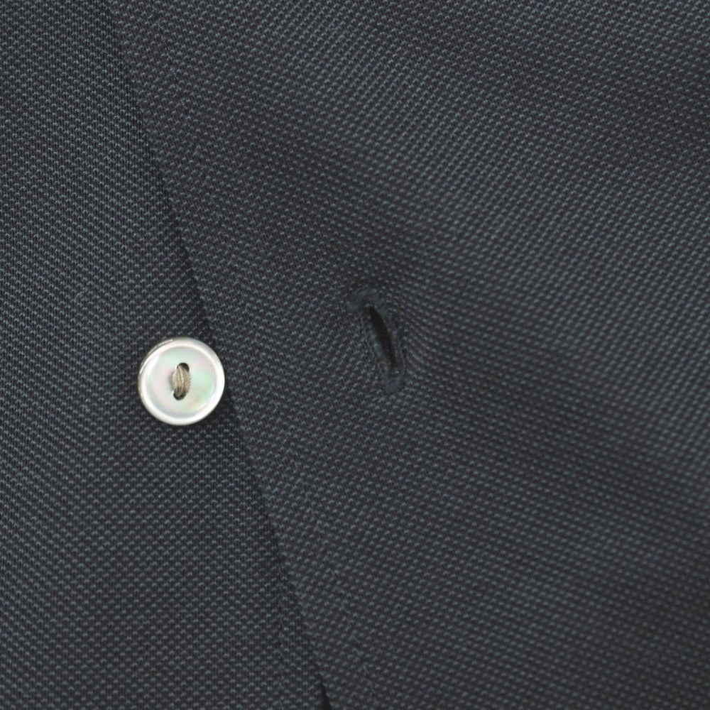 【中古】ラコステ LACOSTE ポリエステル系 オープンカラー 半袖シャツ ネイビー【サイズ41】【 状態ランクA 】【 メンズ 】