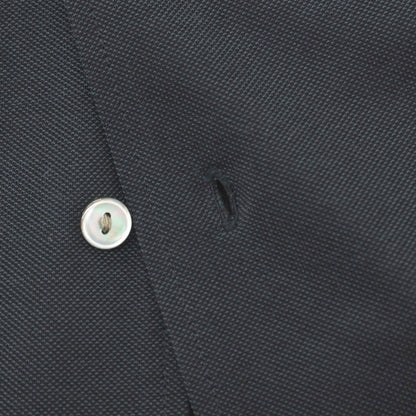 【中古】ラコステ LACOSTE ポリエステル系 オープンカラー 半袖シャツ ネイビー【サイズ41】【 状態ランクA 】【 メンズ 】