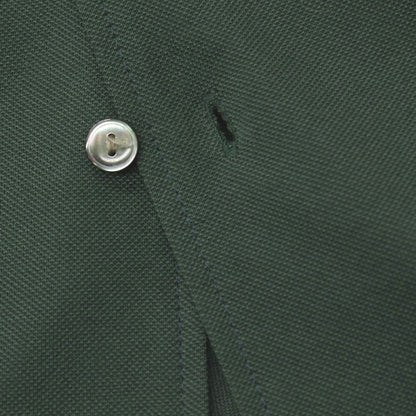 【中古】ラコステ LACOSTE ポリエステル系 オープンカラー 半袖シャツ グリーン【サイズ41】【 状態ランクA 】【 メンズ 】