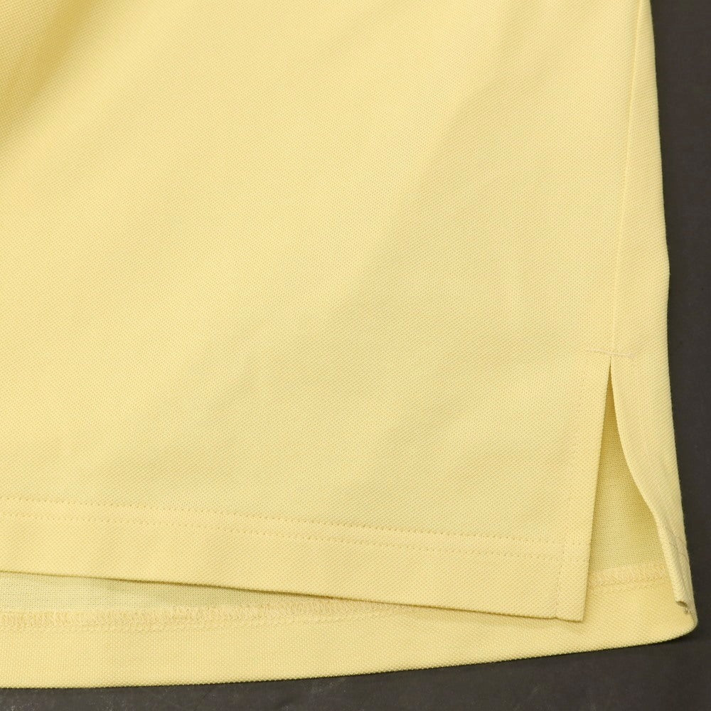 【中古】ラコステ LACOSTE ポリエステル系 オープンカラー 半袖シャツ イエロー【サイズ41】【 状態ランクA 】【 メンズ 】