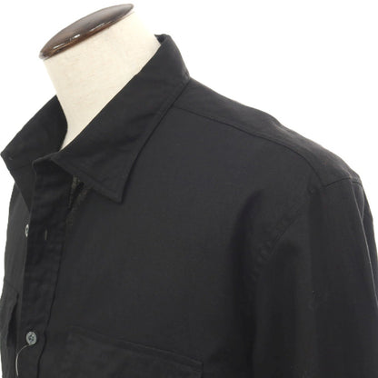 【中古】ブルックスブラザーズ Brooks Brothers リネン系 レギュラーカラー カジュアルシャツ ブラック【サイズXL】【 状態ランクA 】【 メンズ 】