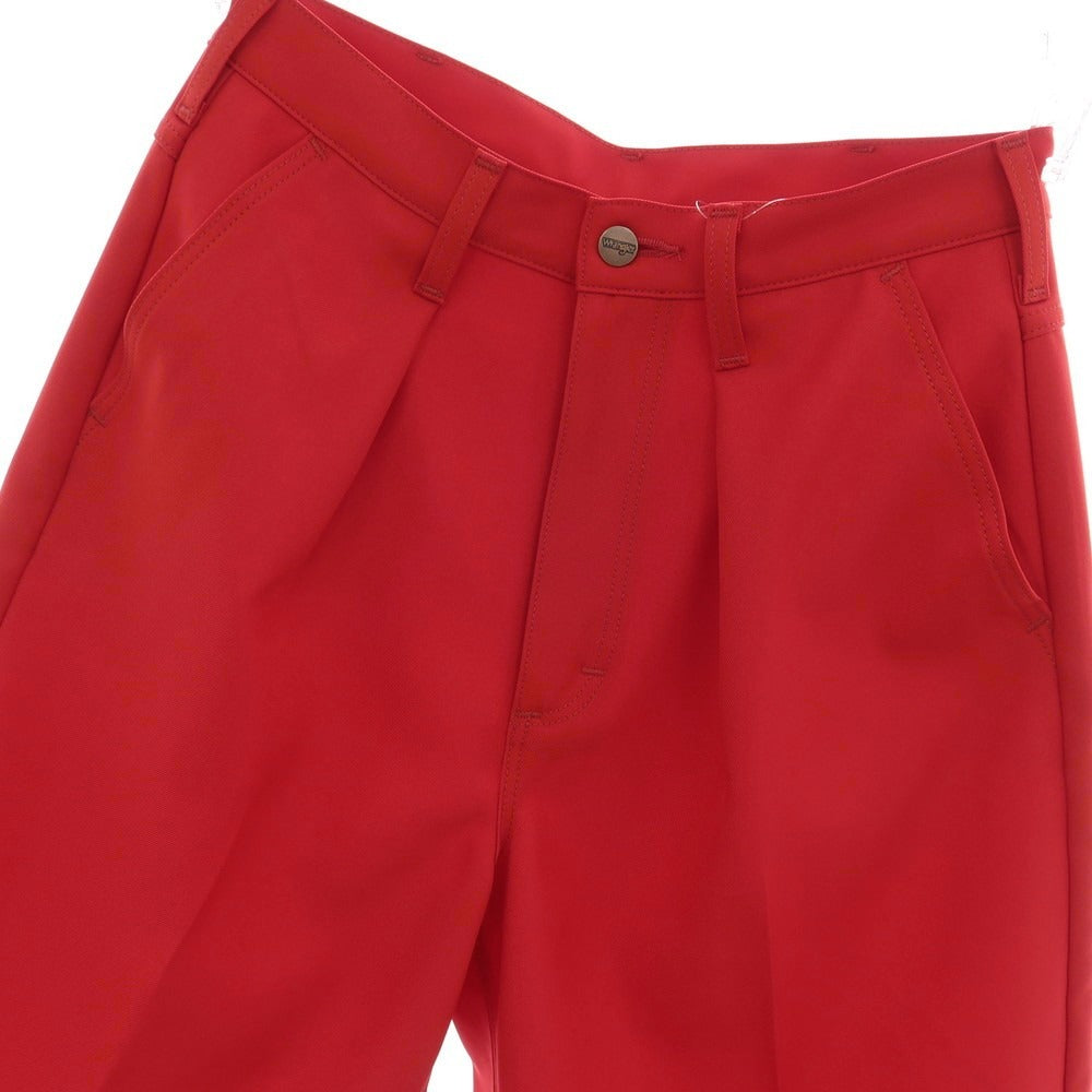 【中古】ラングラー Wrangler ポリエステル系 ショートパンツ レッド【サイズ表記なし（M位）】【 状態ランクA 】【 メンズ 】