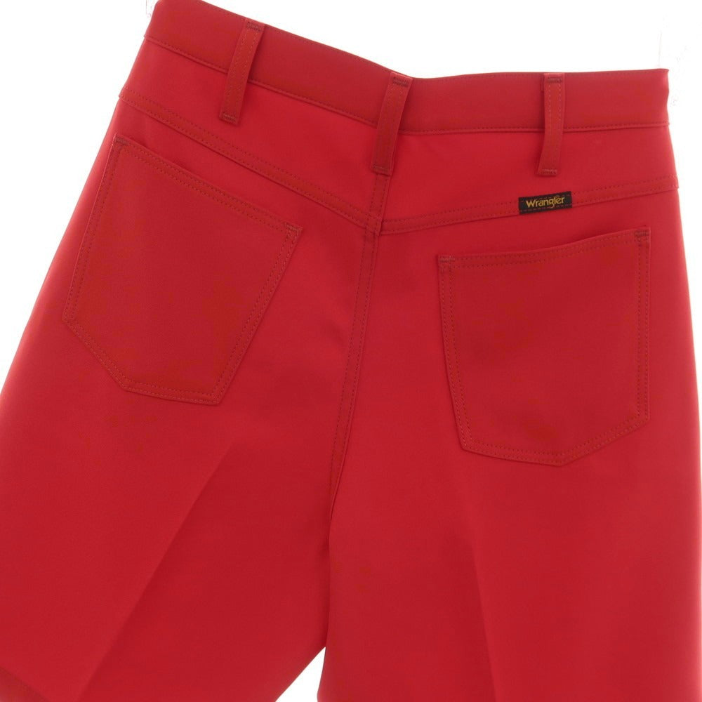 【中古】ラングラー Wrangler ポリエステル系 ショートパンツ レッド【サイズ表記なし（M位）】【 状態ランクA 】【 メンズ 】