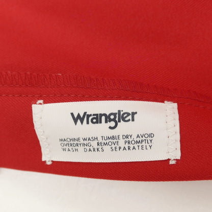 【中古】ラングラー Wrangler ポリエステル系 ショートパンツ レッド【サイズ表記なし（M位）】【 状態ランクA 】【 メンズ 】