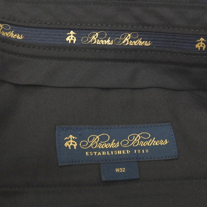 【中古】ブルックスブラザーズ Brooks Brothers ウール系 チェック カジュアルスラックスパンツ グリーンxネイビー【サイズ32】【 状態ランクA 】【 メンズ 】