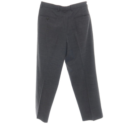 【中古】ブルックスブラザーズ Brooks Brothers ウール系 チェック カジュアルスラックスパンツ グレー【サイズ32】【 状態ランクA 】【 メンズ 】