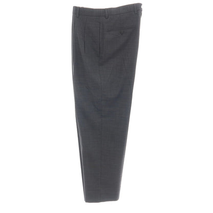 【中古】ブルックスブラザーズ Brooks Brothers ウール系 チェック カジュアルスラックスパンツ グレー【サイズ32】【 状態ランクA 】【 メンズ 】