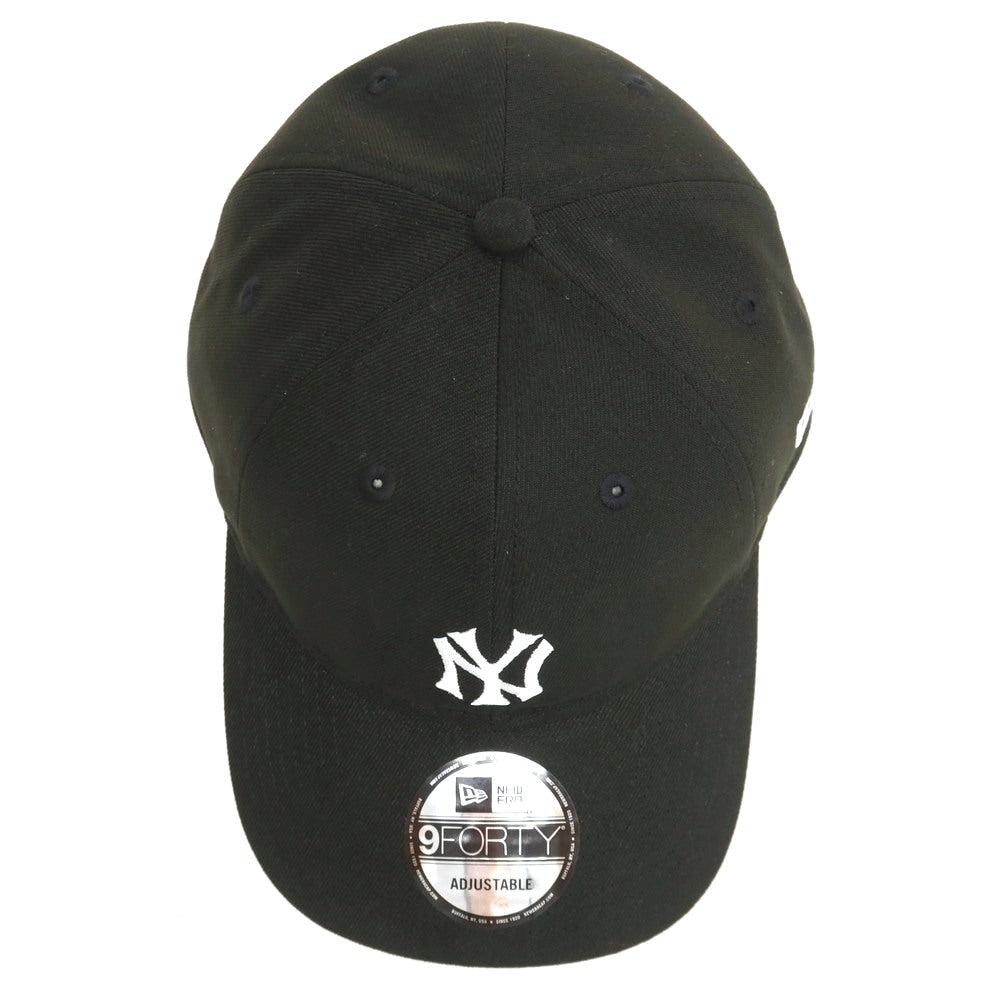 【中古】ニューエラ NEW ERA 9FORTY ベースボール キャップ 帽子 ブラック【 状態ランクA 】【 メンズ 】