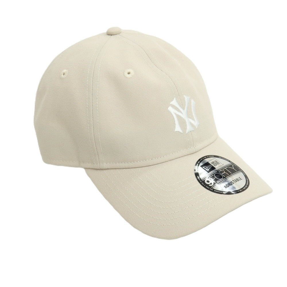 【中古】ニューエラ NEW ERA 9FORTY ベースボール キャップ 帽子 ベージュ【 状態ランクA 】【 メンズ 】
