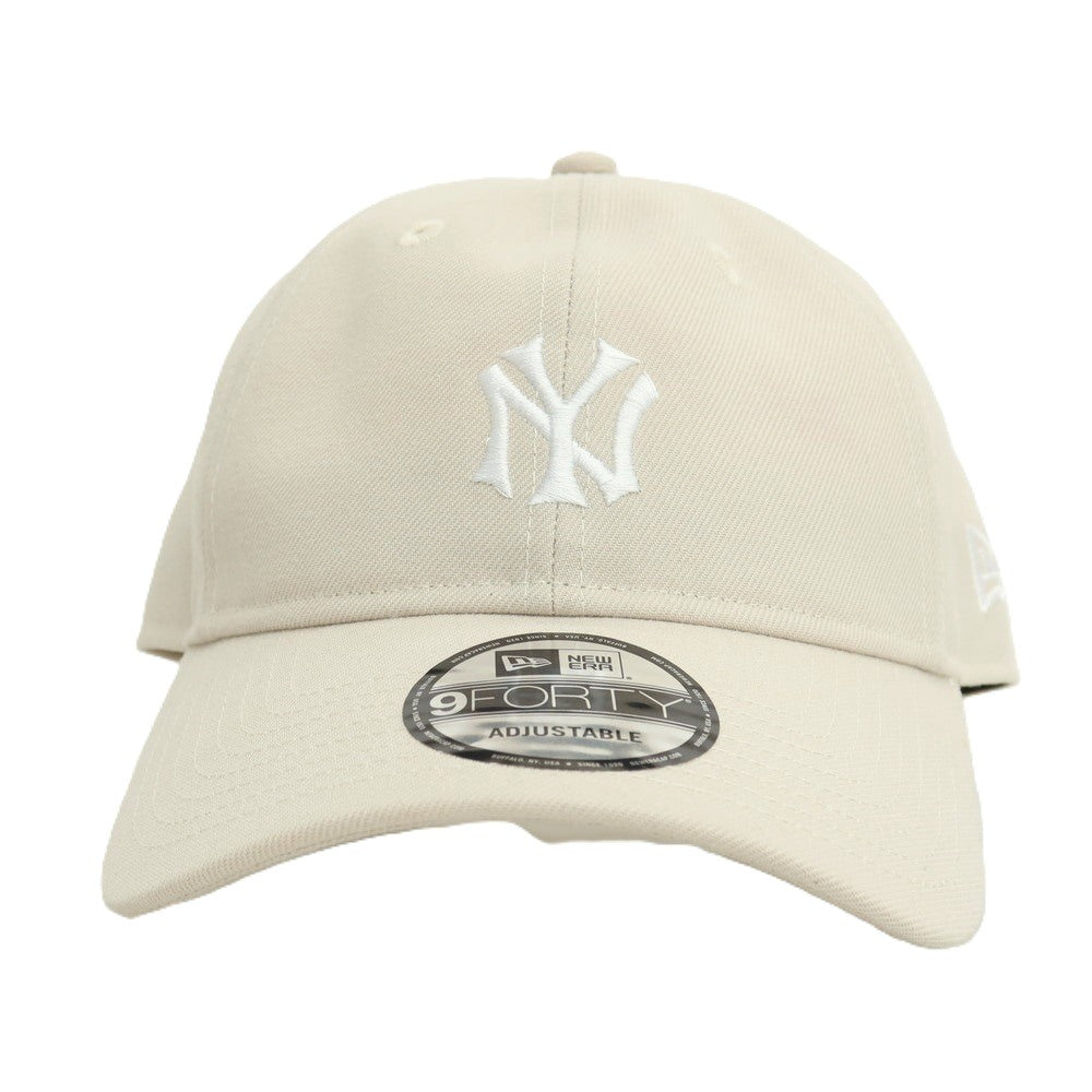 【中古】ニューエラ NEW ERA 9FORTY ベースボール キャップ 帽子 ベージュ【 状態ランクA 】【 メンズ 】