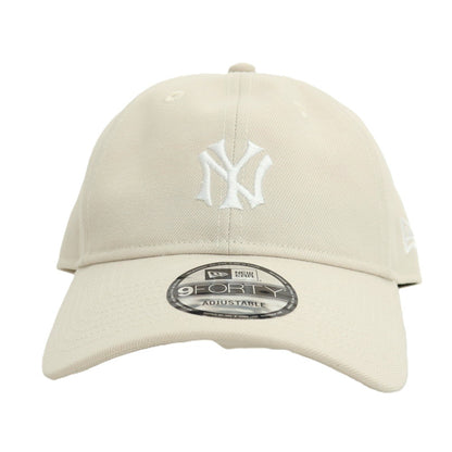 【中古】ニューエラ NEW ERA 9FORTY ベースボール キャップ 帽子 ベージュ【 状態ランクA 】【 メンズ 】