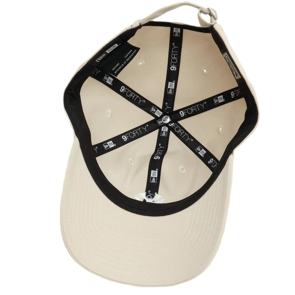 【中古】ニューエラ NEW ERA 9FORTY ベースボール キャップ 帽子 ベージュ【 状態ランクA 】【 メンズ 】