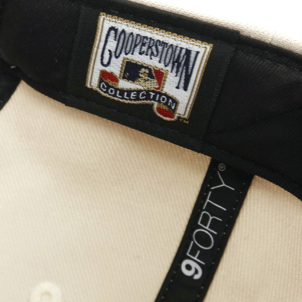 【中古】ニューエラ NEW ERA 9FORTY ベースボール キャップ 帽子 ベージュ【 状態ランクA 】【 メンズ 】