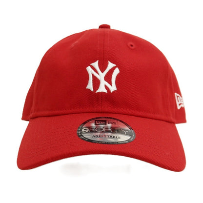 【中古】ニューエラ NEW ERA 9FORTY ベースボール キャップ 帽子 レッド【 状態ランクA 】【 メンズ 】