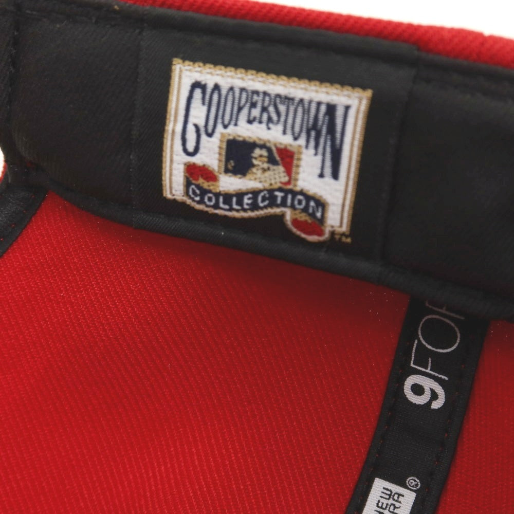 【中古】ニューエラ NEW ERA 9FORTY ベースボール キャップ 帽子 レッド【 状態ランクA 】【 メンズ 】