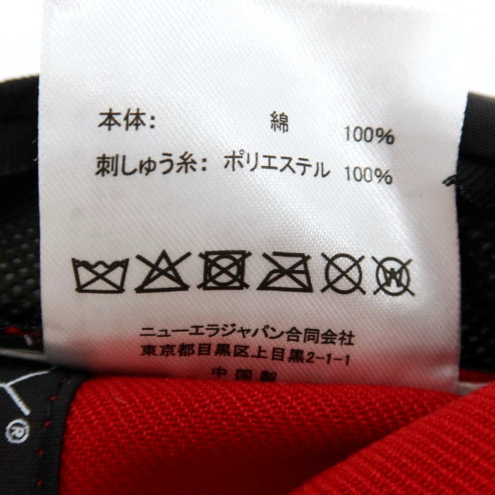 【中古】ニューエラ NEW ERA 9FORTY ベースボール キャップ 帽子 レッド【 状態ランクA 】【 メンズ 】