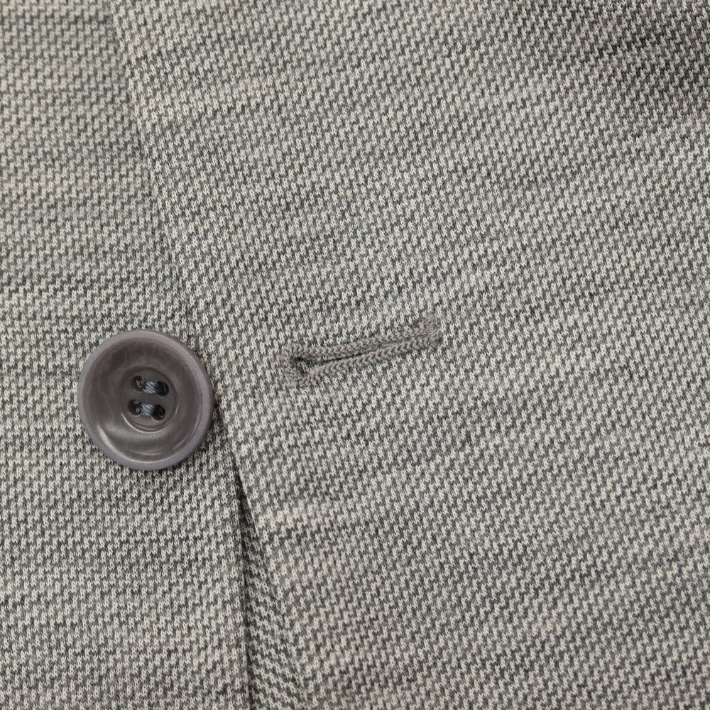 【中古】カナーリ CANALI Impeccabile ウール ジャージー 2つボタンスーツ セットアップ グレー【サイズ48】【 状態ランクB 】【 メンズ 】