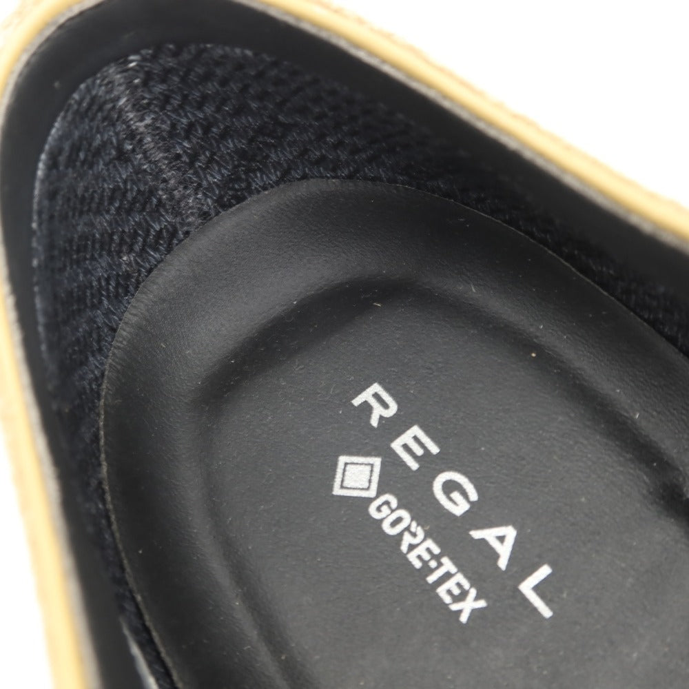 【中古】リーガル REGAL スエード ドレスシューズ ベージュ【サイズ26.5】【 状態ランクA 】【 メンズ 】