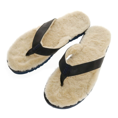 【中古】アグ UGG レザー系 サンダル ネイビー系【サイズ表記なし(28cm位)】【 状態ランクB 】【 メンズ 】