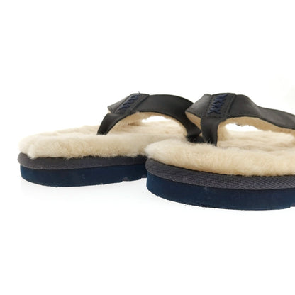 【中古】アグ UGG レザー系 サンダル ネイビー系【サイズ表記なし(28cm位)】【 状態ランクB 】【 メンズ 】