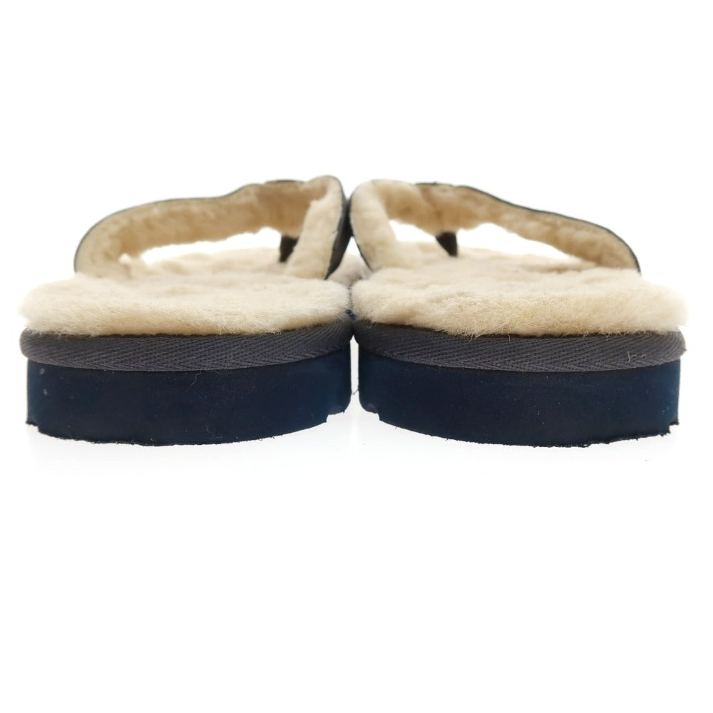 【中古】アグ UGG レザー系 サンダル ネイビー系【サイズ表記なし(28cm位)】【 状態ランクB 】【 メンズ 】