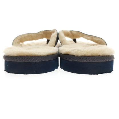 【中古】アグ UGG レザー系 サンダル ネイビー系【サイズ表記なし(28cm位)】【 状態ランクB 】【 メンズ 】