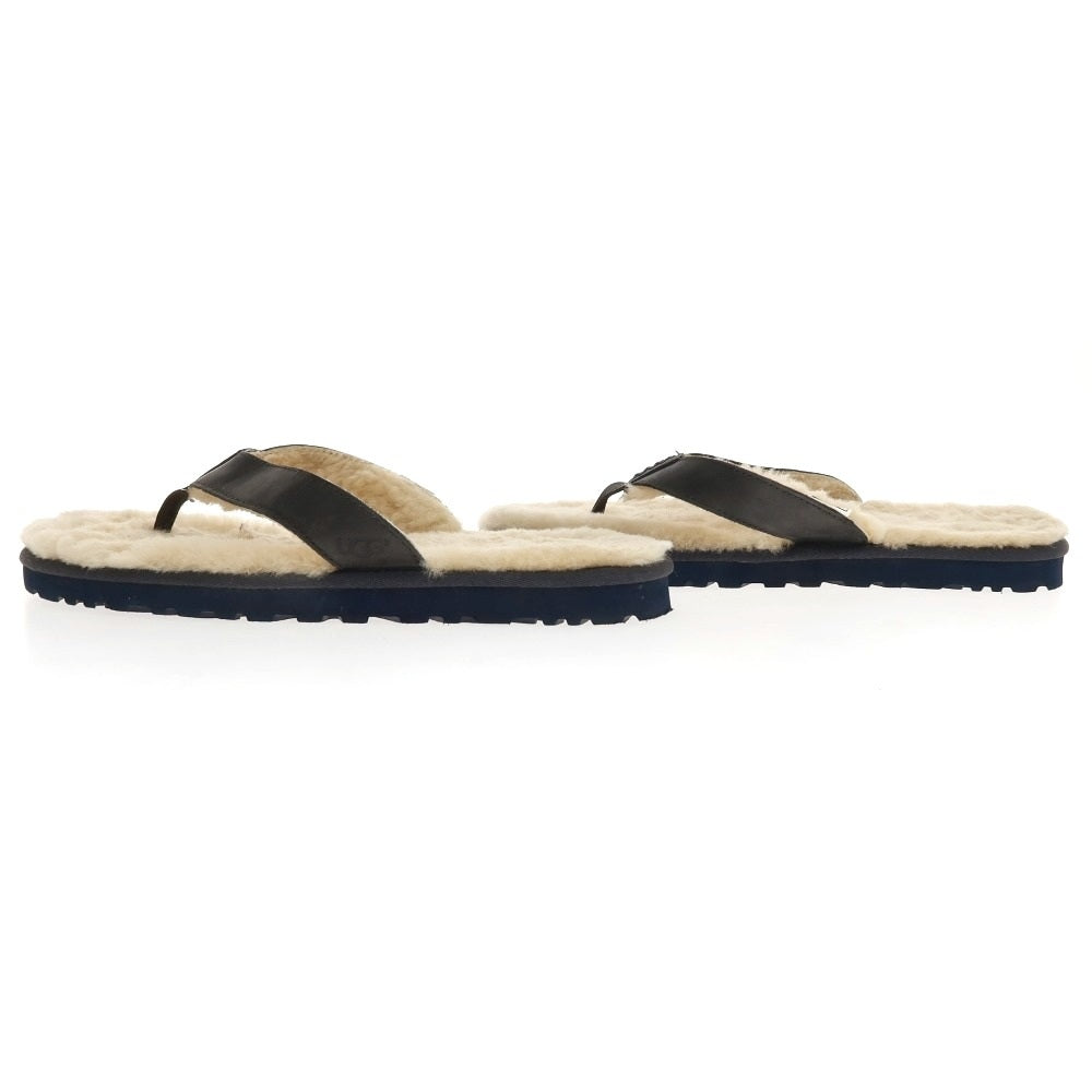 【中古】アグ UGG レザー系 サンダル ネイビー系【サイズ表記なし(28cm位)】【 状態ランクB 】【 メンズ 】