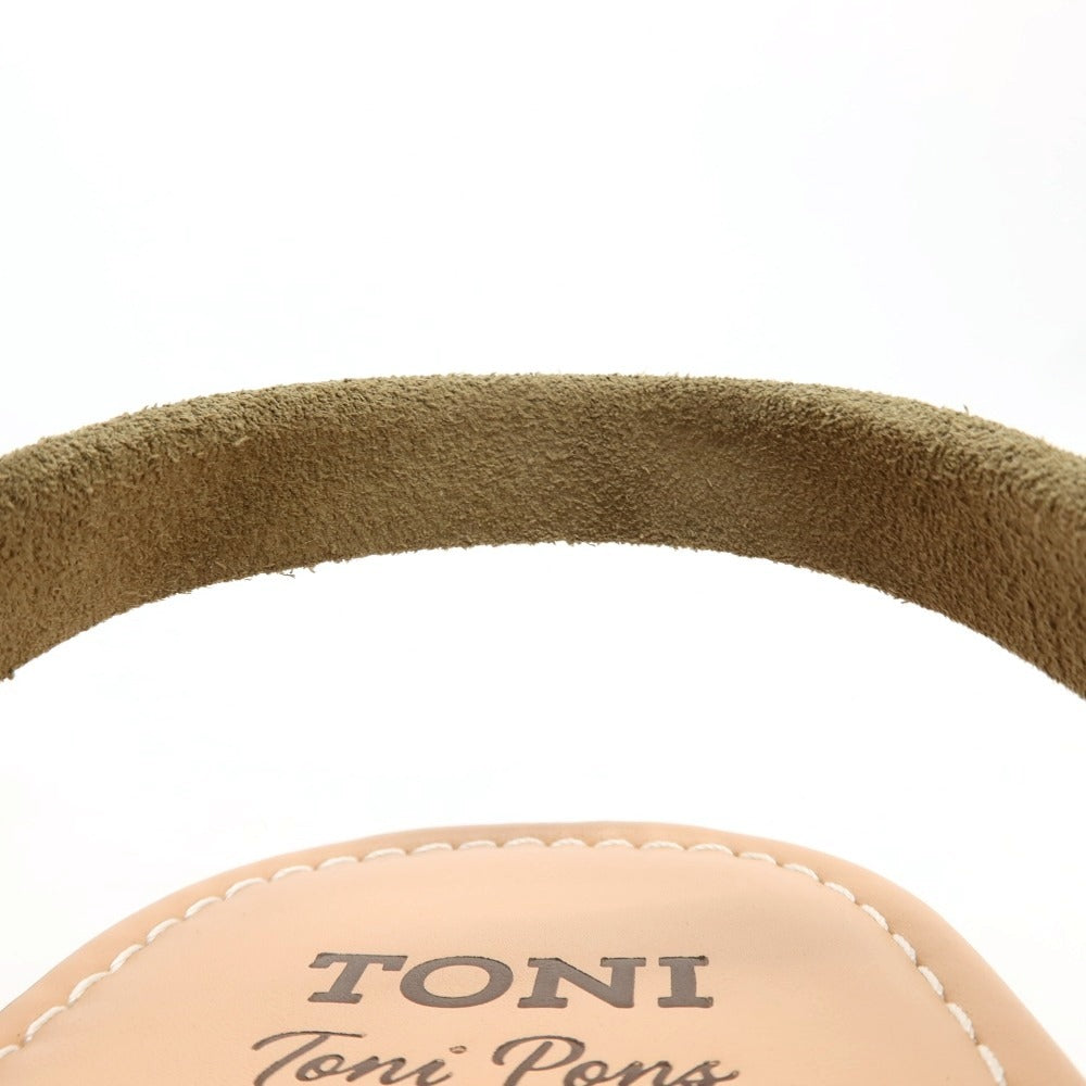 【中古】トニポンズ Toni Pons スエード サンダル オリーブ【サイズ42】【 状態ランクA 】【 メンズ 】