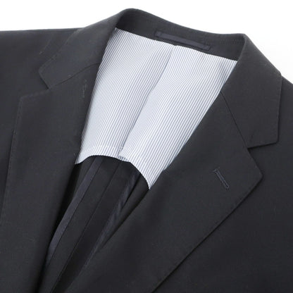 【中古】ユナイテッドアローズ UNITED ARROWS コットン 2B テーラードジャケット ブラックネイビー【サイズXL】【 状態ランクB 】【 メンズ 】