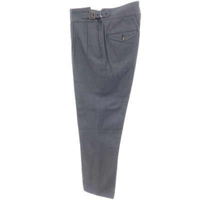 【中古】エトネ ETONNE ストレッチ コットン カジュアルスラックスパンツ ネイビー【サイズM】【 状態ランクA 】【 メンズ 】
