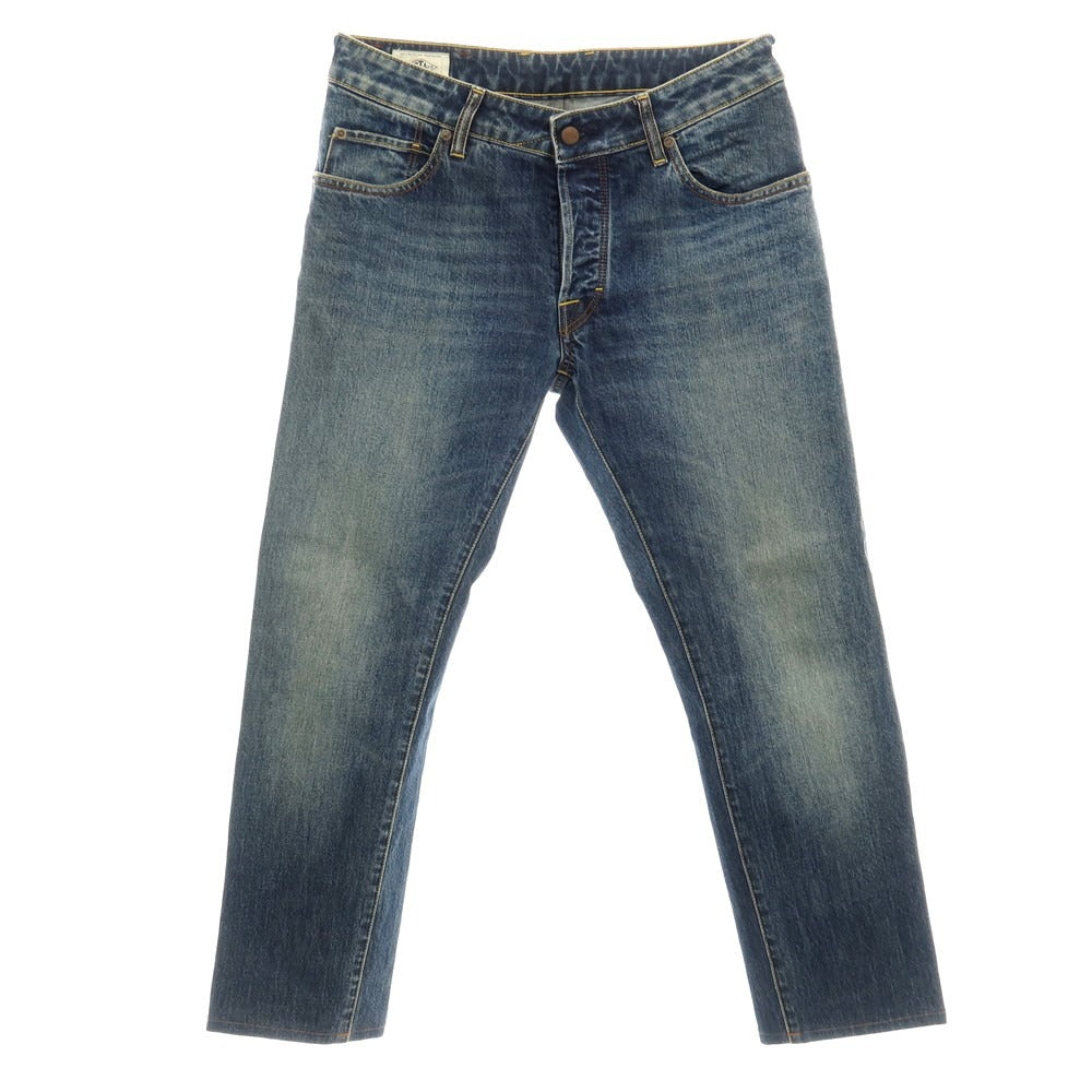【中古】ジーティーアー G.T.A ストレッチ コットン デニムパンツ ジーンズ ネイビー【サイズ33】【 状態ランクB 】【 メンズ 】