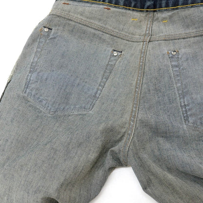 【中古】ジーティーアー G.T.A ストレッチ コットン デニムパンツ ジーンズ ネイビー【サイズ33】【 状態ランクB 】【 メンズ 】