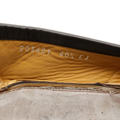 【中古】グッチ GUCCI スエード ローファー ダークブラウン【サイズ40 1/2】【 状態ランクD 】【 メンズ 】