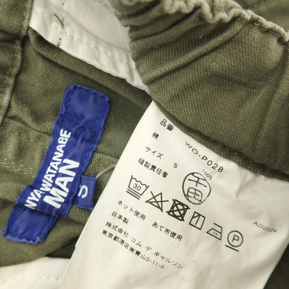 【中古】ジュンヤワタナベ マン JUNYA WATANABE MAN 2025年春夏 コットン イージーパンツ オリーブ【サイズS】【 状態ランクC 】【 メンズ 】
