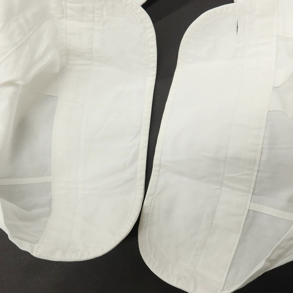 【中古】ユナイテッドアローズ UNITED ARROWS コットン レギュラーカラー ドレスシャツ ホワイト【サイズ37】【 状態ランクC 】【 メンズ 】